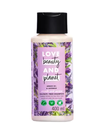 Love Beauty and Planet Argan Oil & Lavender Sulfate Free Shampoo
