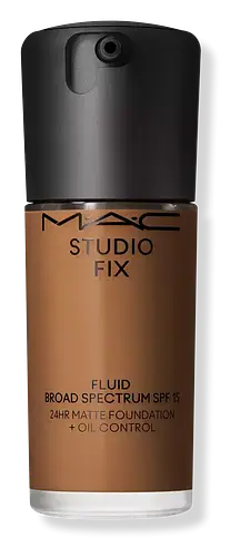 Mac Cosmetics Studio Fix Fluid SPF 15 24HR Matte Foundation + Oil Control NC60