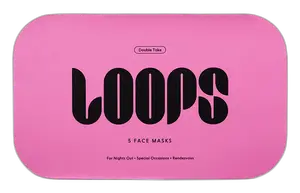 Loops Double Take Glow Hydrogel Face Mask