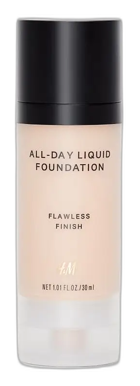 H&M (Hennes & Mauritz) All-Day Liquid Foundation Flawless Finish Porcelain
