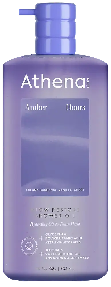 Athena Club Glow Restore Shower Oil Amber Hours