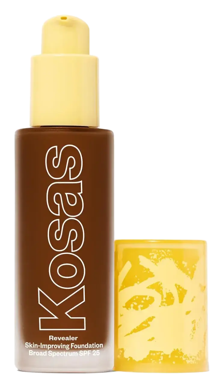 Kosas Revealer Skin-Improving Foundation SPF 25 Deep Neutral Warm 390