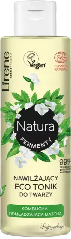 Lirene Eco Moisturizing Face Tonic - Kombucha & Matcha