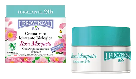 I Provenzali Crema Viso Idratante Biologica Rosa Mosqueta