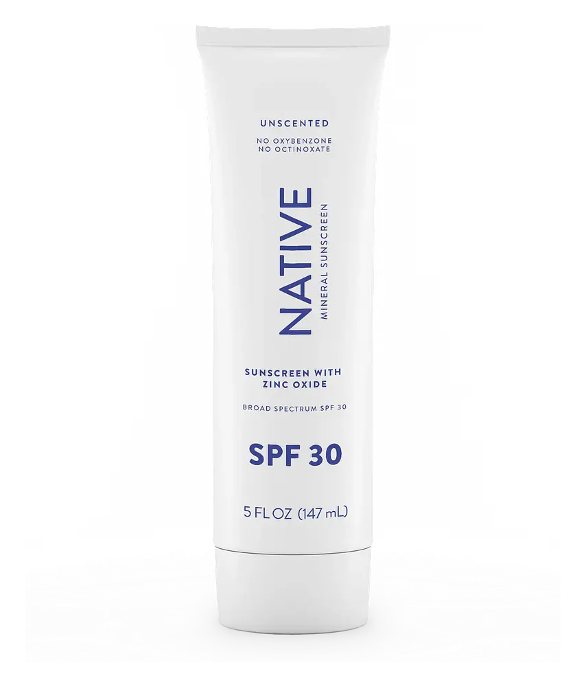 Native Body Mineral Sunscreen SPF 30 Unscented