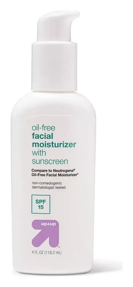 up&up Oil-Free Facial Moisturizer With Sunscreen SPF15