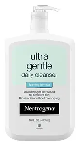 Neutrogena Ultra Gentle Daily Foaming Facial Cleanser With Fragrance