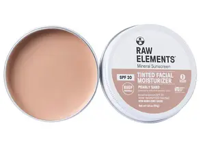 Raw Elements Tinted Facial Moisturizer SPF 30 Pearly Sand