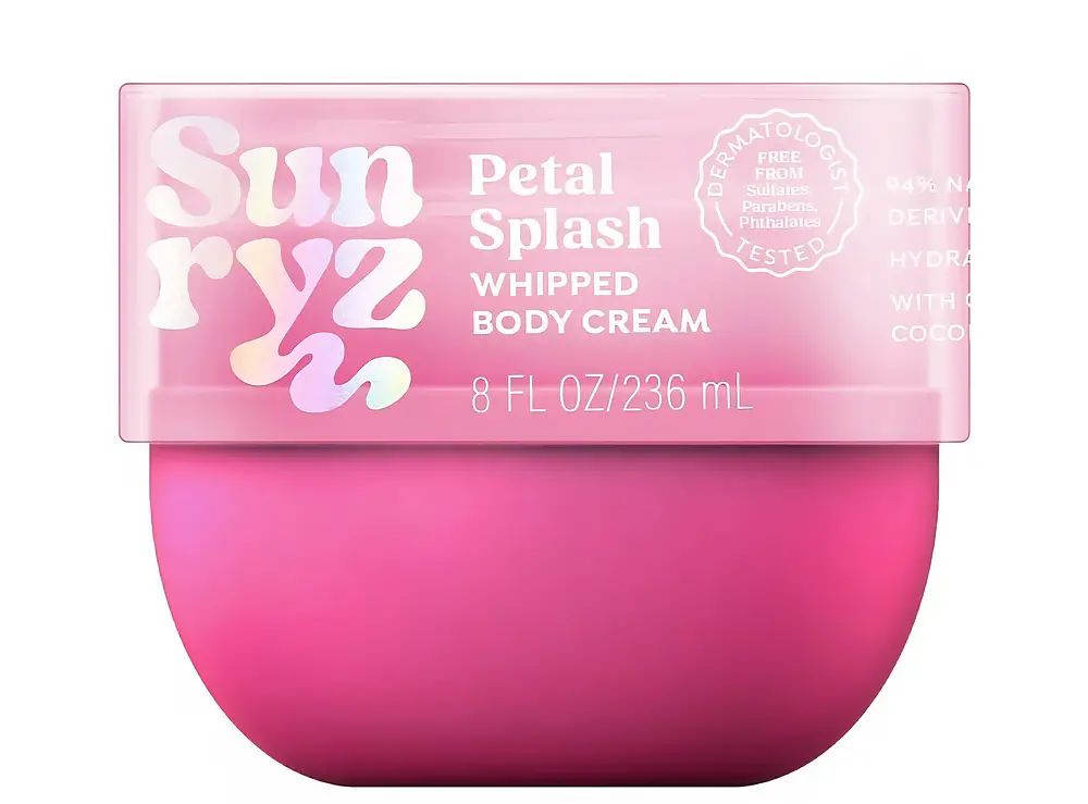 Sunryz Whipped Body Cream Petal Splash