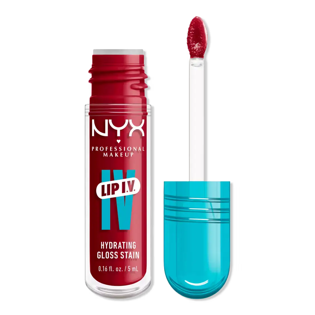 NYX Cosmetics Lip IV Hydrating Gloss Stain 11 Redy Set Wet