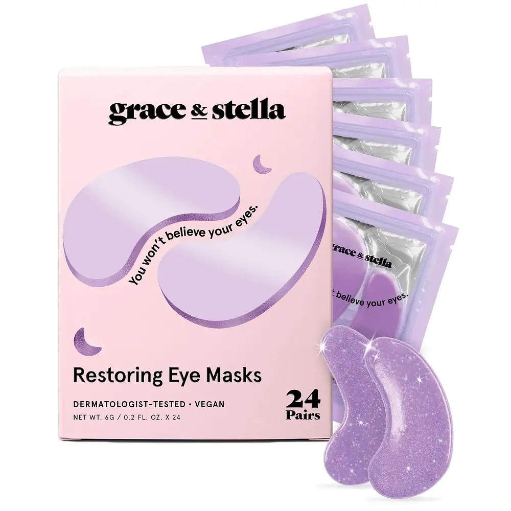 Grace & Stella Restoring Purple Eye Masks