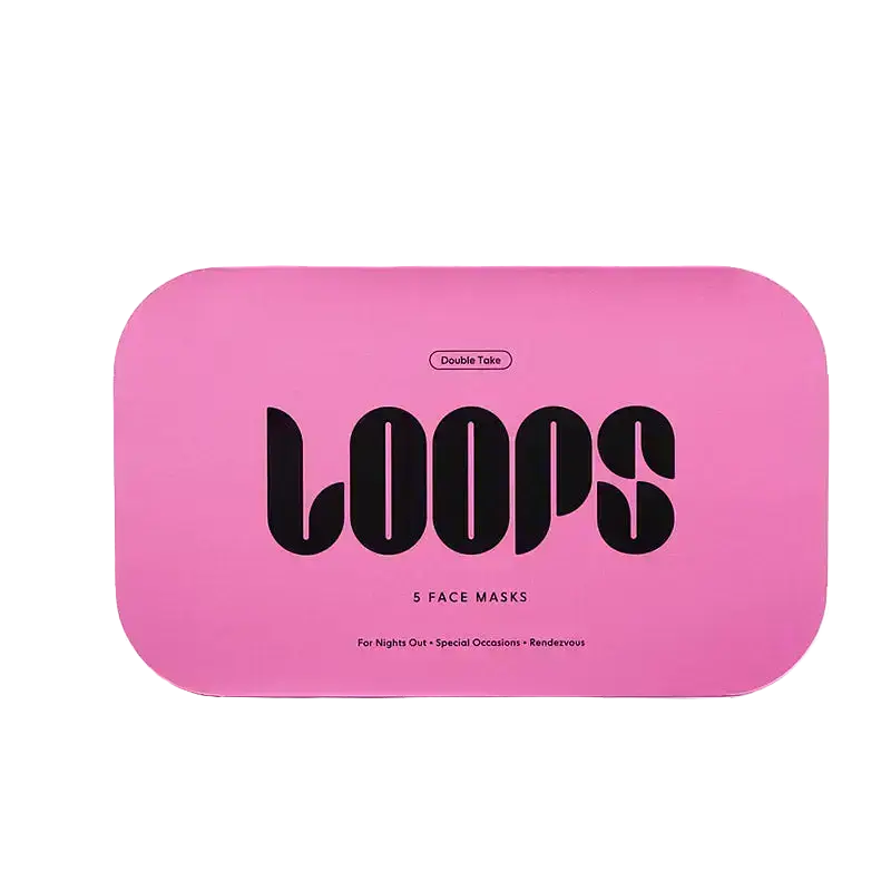 Loops Double Take Glow Hydrogel Face Mask