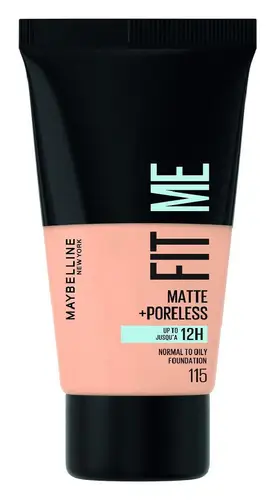 Maybelline Fit Me Matte + Poreless Foundation 115 Ivory