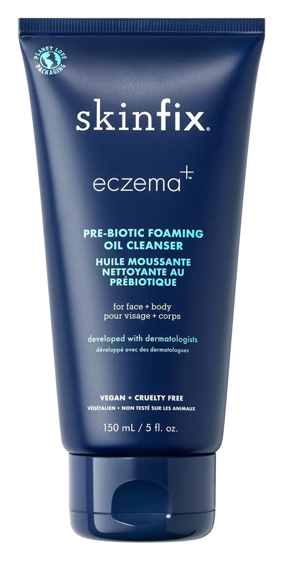 Skinfix Eczema+ Pre-Biotic Face + Body Foaming Oil Cleanser