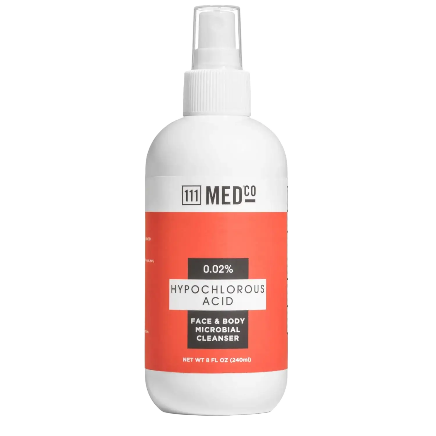 111MedCo 0.02% Hypochlorous Acid Face & Body Microbial Cleanser