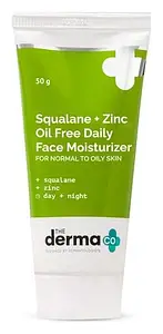 The Derma Co Squalane + Zinc Oil Free Daily Face Moisturizer