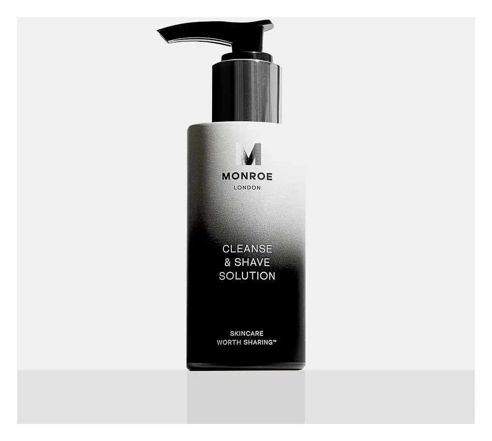Monroe Skincare Cleanse & Shave Solution