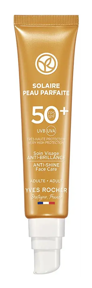 Yves Rocher Parlama Karşıtı 50 SPF Yüz Kremi - Ultra Yüksek Koruma (Anti-Shine SPF 50 Face Cream - Ultra High Protection)