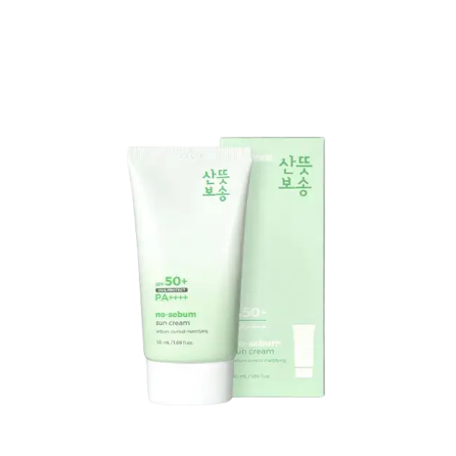Pretty Skin No Sebum Sun Cream SPF 50+