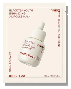 innisfree Black Tea Youth Enhancing Ampoule Mask