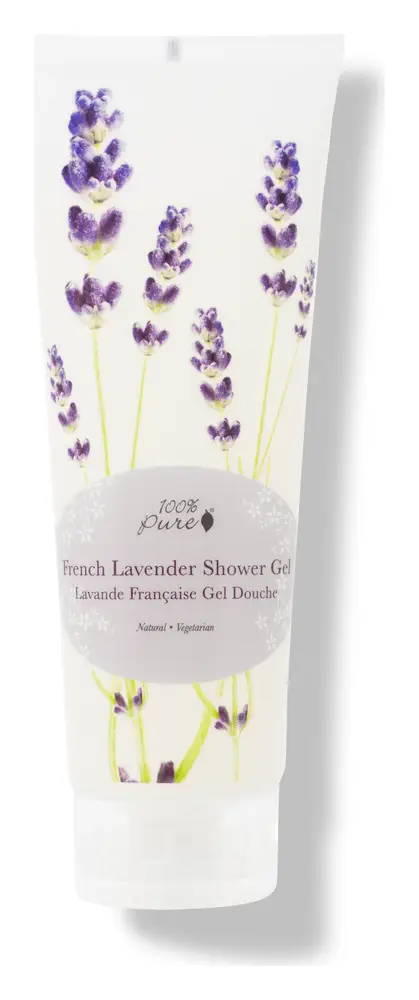 100% Pure Shower Gel French Lavender