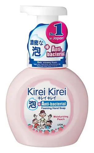 Lion Kirei Kirei Foaming Hand Soap Peach