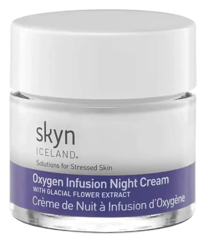 skyn ICELAND Oxygen Infusion Night Cream with Glacial Flower Extract