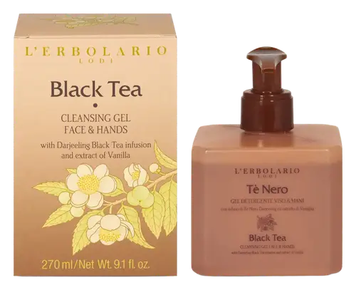L'Erbolario Black Tea Cleansing Gel Face & Hand