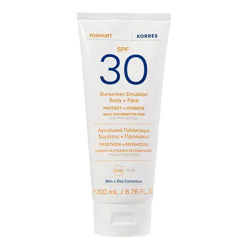 KORRES KORRES Yoghurt Sunscreen Emulsion Body + Face SPF 30 SPF 30