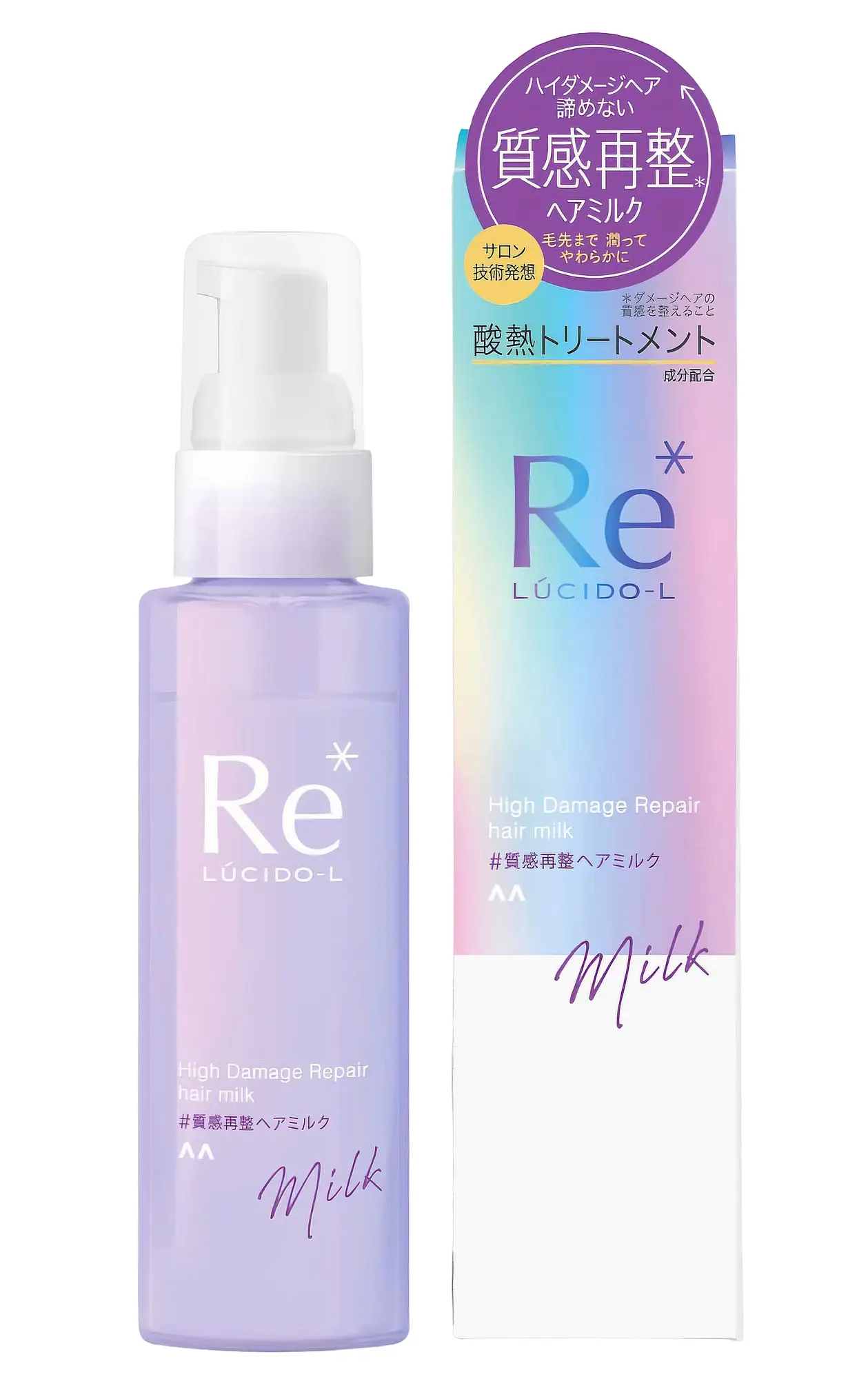 Mandom Lúcido-L Re High Damage Repair Hair Milk