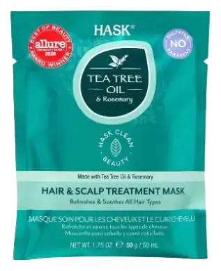 Hask Tea Tree Oil & Rosemary Hair & Scalp Treatment Mask