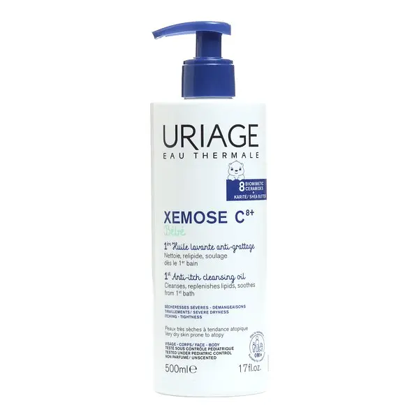 Uriage Xemose C8+ Bébé 1st Anti-Itch Cleansing Oil