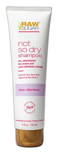 Raw Sugar Not So Dry Shampoo Aloe + Bamboo