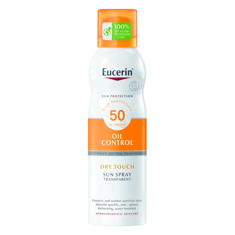 Eucerin Oil Control Dry Touch Transparent Sun Spray SPF 50