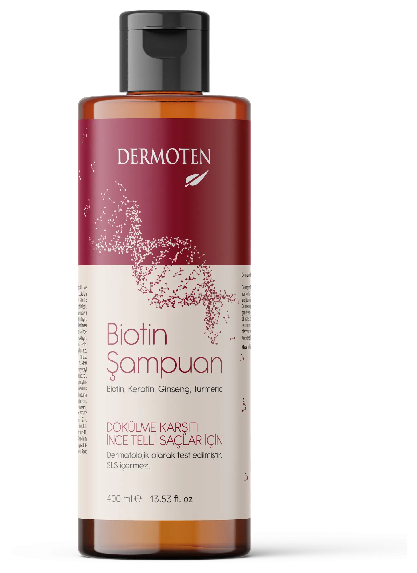 Dermoten Biotin Shampoo For Anti-Hair Loss