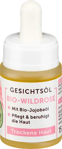 Alverde Naturkosmetik Gesichtsöl Bio-Wildrose