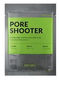 Returnu Pore Shooter Facial Sheet Mask