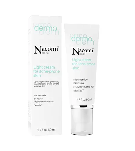 Nacomi Dermo Light Cream For Acne-Prone Skin