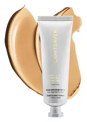 Lightsaver Activated Mineral Sunscreen SPF 33 Tinted