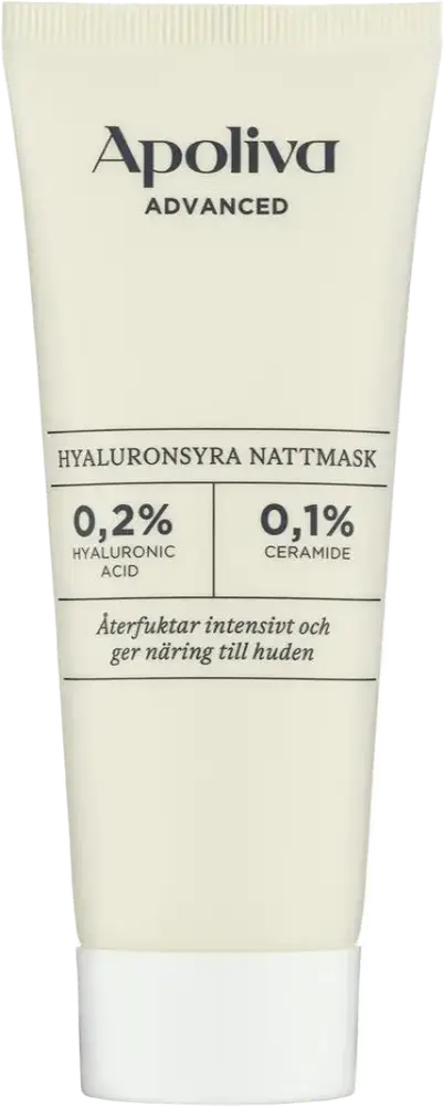 Apoliva Advanced Hyaluronsyra Nattmask