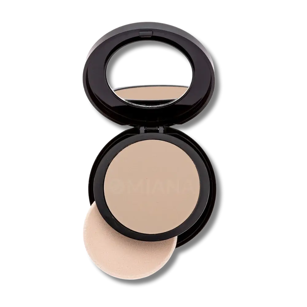 Omiana Mattifying Pressed Mineral Foundation Bare