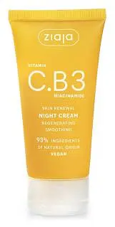 Ziaja Vitamin C.B3 Niacinamide Skin Renewal Night Cream