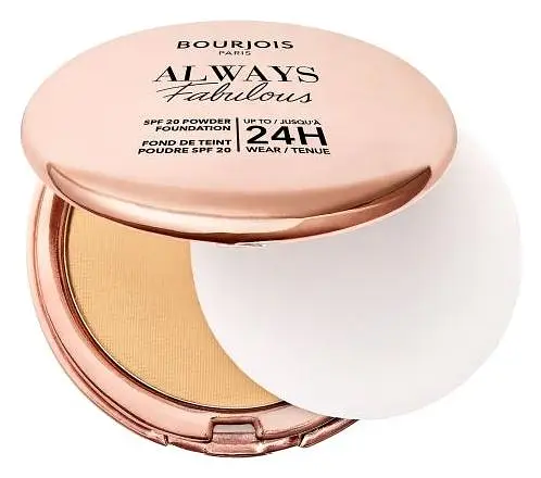 Bourjois Paris Always Fabulous SPF 20 Powder Foundation 410 Golden Beige