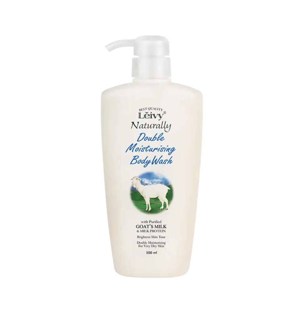 Leivy Naturally Double Moisturising Body Wash With Goat Milk