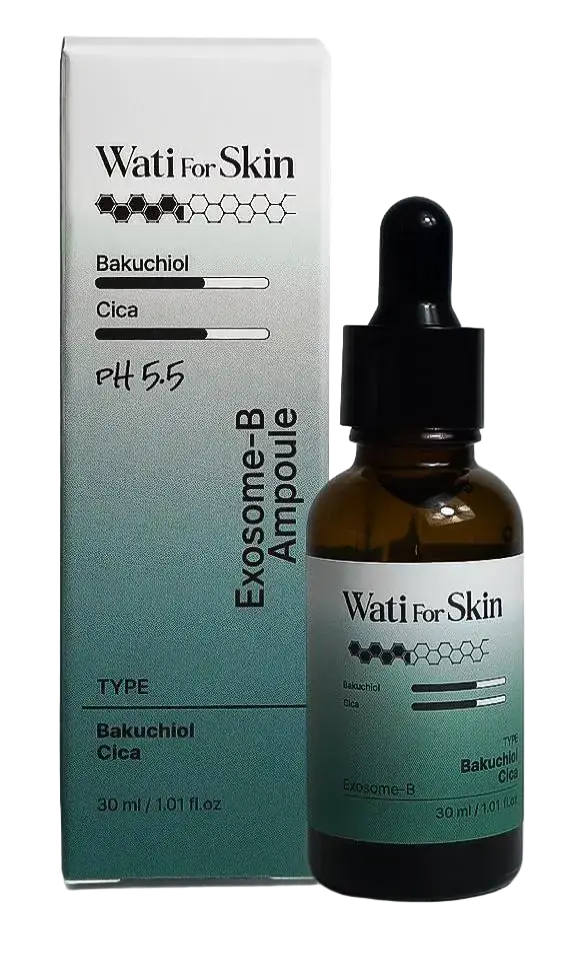 Wati For Skin Bakuchiol Cica Exosome-B Ampoule