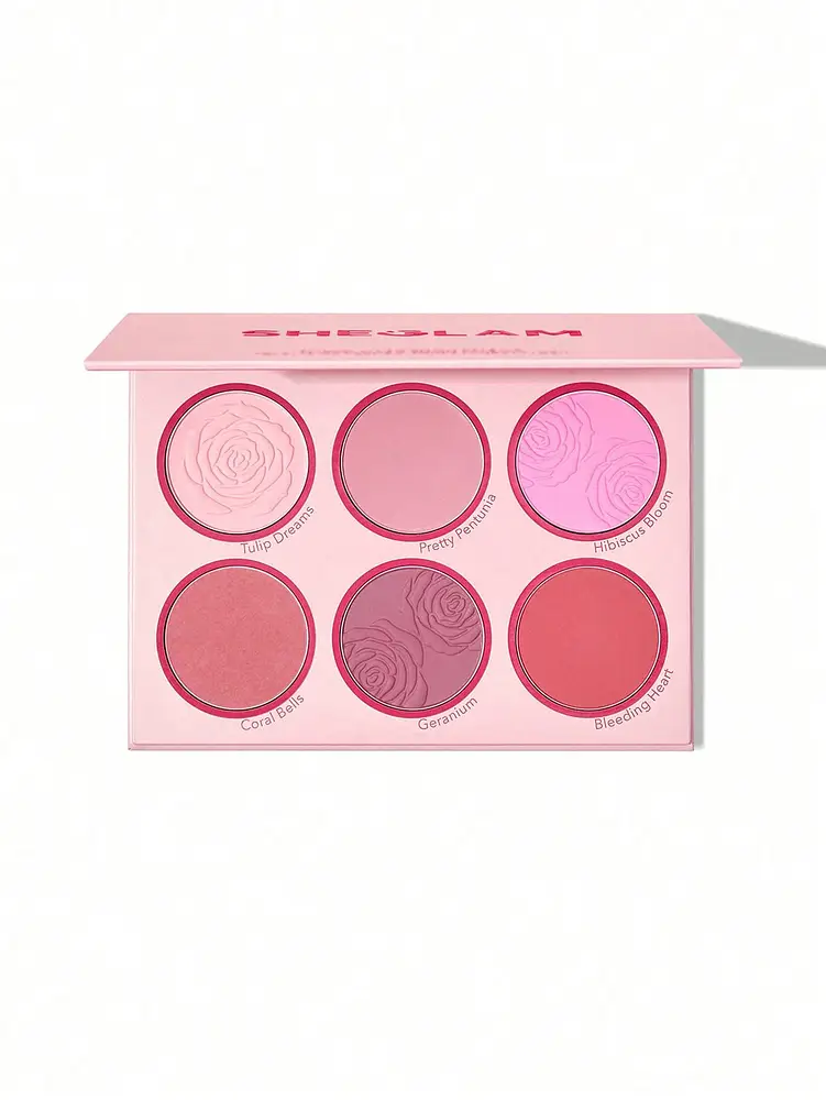 SHEGLAM Floral Flush Blush Palette Blushing Bouquet