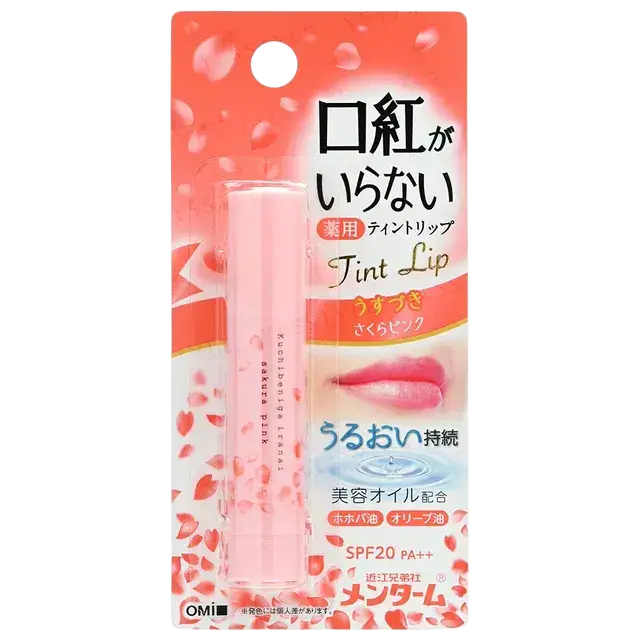 The OMI Brotherhood Menturm Tint Lip Sakura SPF 20 PA++