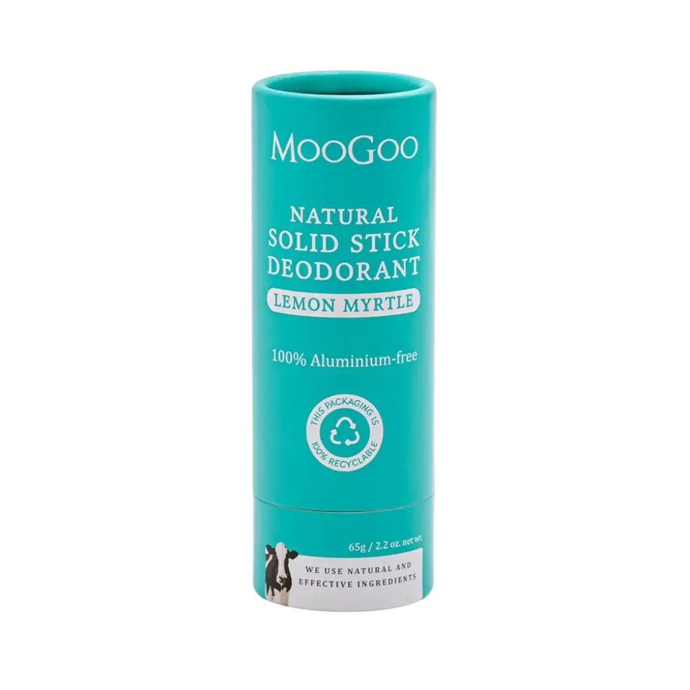 MooGoo Natural Solid Deodorant Stick Lemon Myrtle