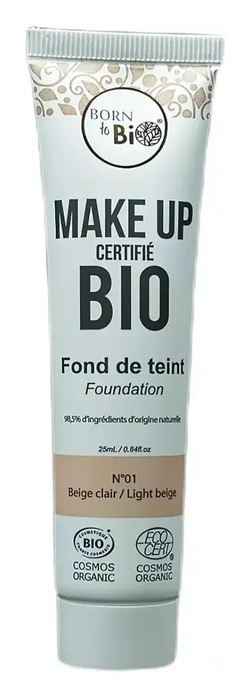 Born To Bio Organic Foundation Light Beige
