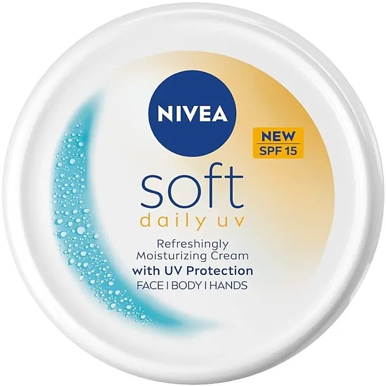 Nivea Soft Daily UV Refreshingly Moisturizing Cream SPF 15